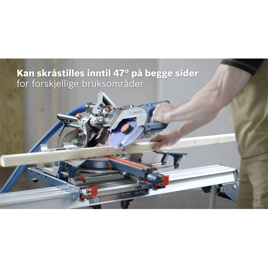 Bosch GCM 8 SDE Kapp-/Gjæringsag + Bord GTA 3800